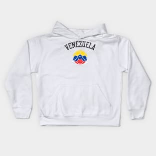 Venezuela Soccer Team Heritage Flag Kids Hoodie